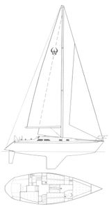 Ericson 36 Drawing