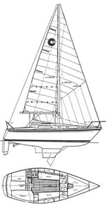 O'day 28 Drawing