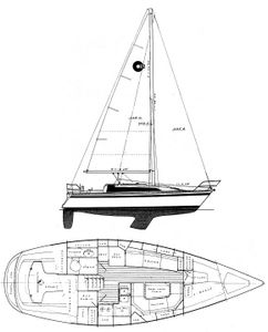 O'day 322 Drawing