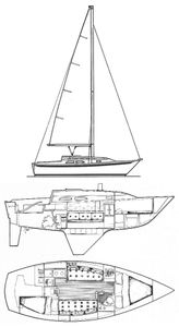 Ericson 28-2 Drawing
