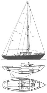 Bristol 27 (Weekender) Drawing