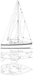 Spacesailer 24 Drawing