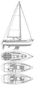Bavaria 36 Drawing