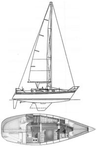 Hunter 31 Drawing