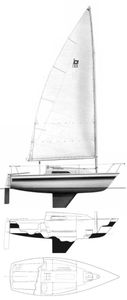 Pearson 23 C Drawing