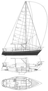 Dufour 27 Drawing