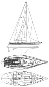 Swan 42 Drawing