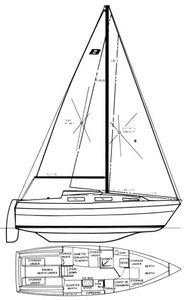 Buccaneer 270 Drawing