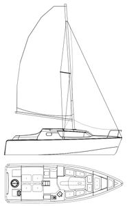Hunter 27 Edge Drawing