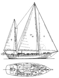 Sea Wolf 40 Drawing