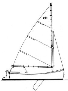 Cape Dory 10 Drawing