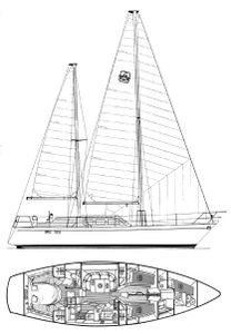Dufour 12000 CT Drawing