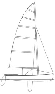 Skipjack 15 Drawing