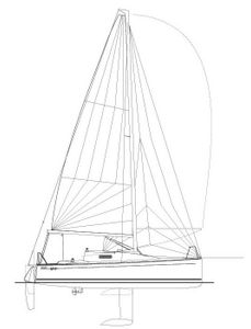 First 27.7 (Beneteau) Drawing